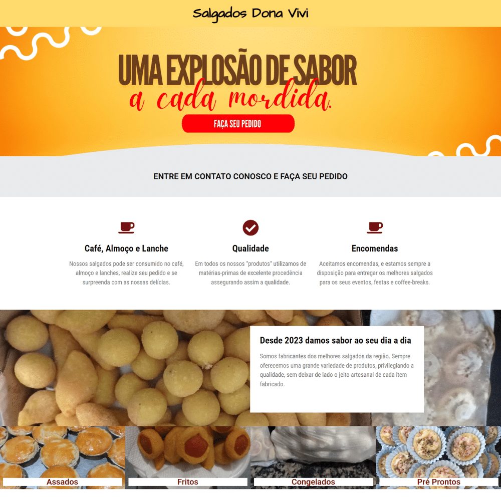 Salagados Dona Vivi